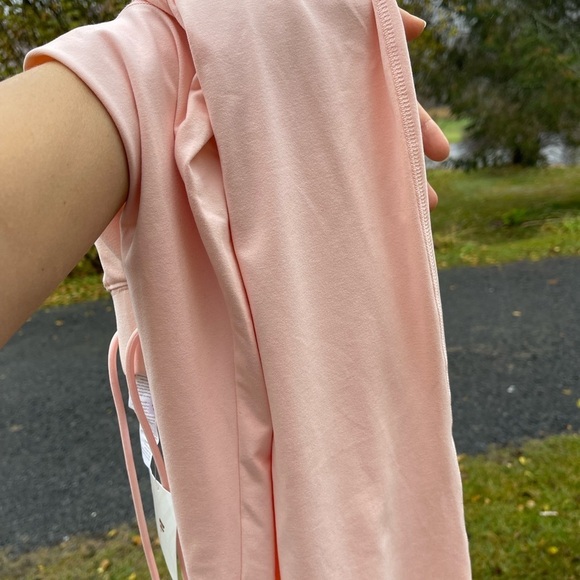 Fabletics high waisted performance jogger in pink buttercream women’s size M - Picture 9 of 17